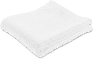 Bath Towel White Face 34 x 85cm Made in Japan