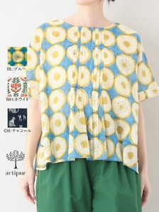 [SD Gathering] Button Shirt/Blouse Spring/Summer Block Print 3 Colors