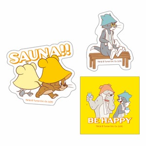 Pre-order Stickers Sticker Yellow Tom and Jerry Clear