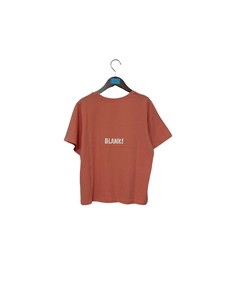 【2024春夏新作】BLANK! バックプリント半袖Tシャツ