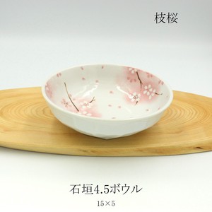 Mino ware Side Dish Bowl Spring Made in Japan