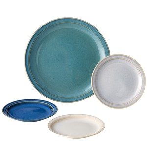 Mino ware Main Plate Party Tableware Gift Set Set of 4