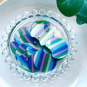 Handicraft Material Design Colorful Stripe 29 x 26mm