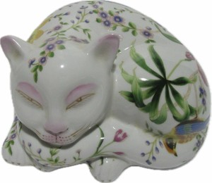 摆饰 陶器 猫
