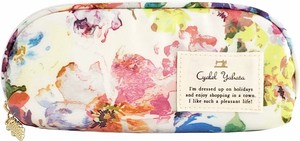 Glasses Cases White Floral Pattern