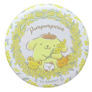 【缶バッジ】ポムポムプリン 缶バッジ ミモザリース