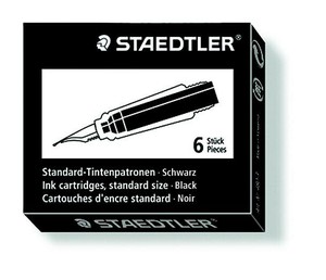 ステッドラー カートリッジインクブラック ST4809
