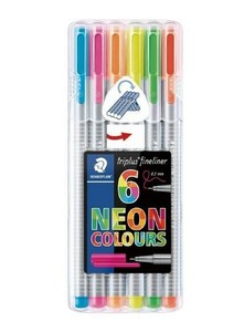 ステッドラー トリプラス ファインライナーN 6色セット ST334SB6CS3