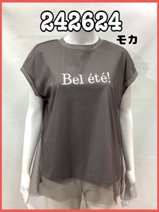 T-shirt Tops Ladies' Cut-and-sew 2024 NEW