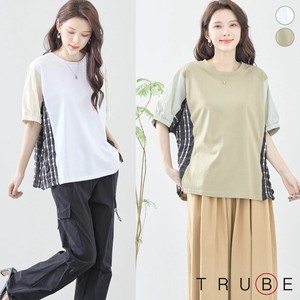 T-shirt L Switching Cut-and-sew 【2024NEW】