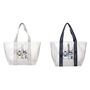 Tote Bag Animals Mesh Clear