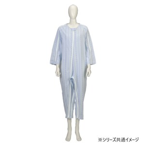 竹虎　ソフトケアねまき薄手　ブルー　105912・S
