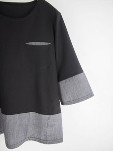 T-shirt Pullover Chambray Denim 2024 Spring/Summer Made in Japan