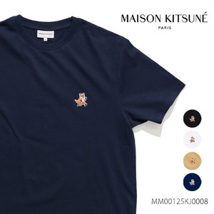 メゾンキツネ【MAISON KITSUNE】スピーディ フォックスパッチ コンフォート Tシャツ 半袖 キツネ メンズ