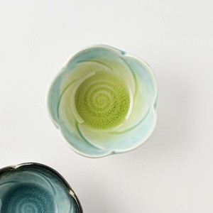 Mino ware Side Dish Bowl Flower Garden 10cm Made in Japan