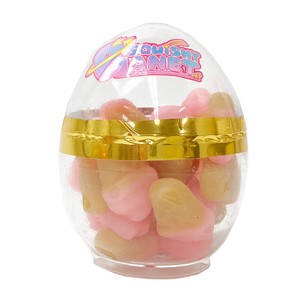 HAPPY EGG ソフトクリームグミ いちご チョコ エッグ型入マシュマログミ ギフト プチプレゼント