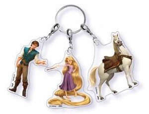Pre-order Desney Key Ring Disney Rapunzel Acrylic Key Chain
