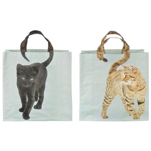 Pre-order Reusable Grocery Bag Design Assortment Cat