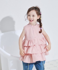 Kids' Casual Dress Tunic Ruffle Tiered