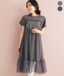 洋装/连衣裙 薄纱蕾丝 新款 2024年 分层 洋装/连衣裙
