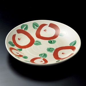 丸紋大皿 (土物)美濃焼 日本製