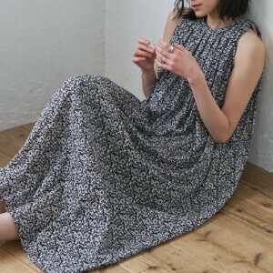洋装/连衣裙 棉 无袖