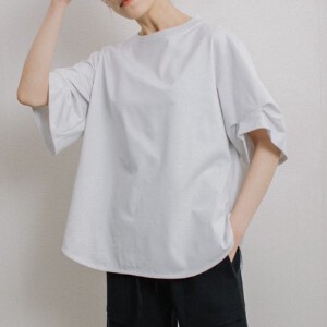 T-shirt Pullover Tuck Sleeves