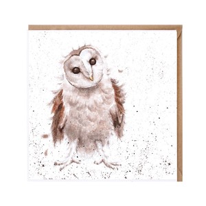 レンデール・デザイン　グリーティングカード　英国製　鳥　野鳥　メンフクロウ