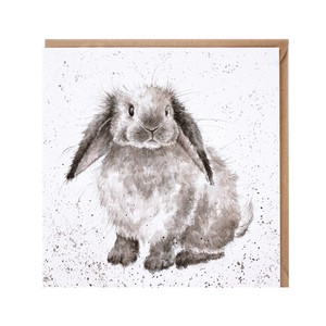 レンデール・デザイン　グリーティングカード　英国製　ウサギ　ロップイヤー