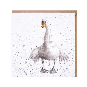 レンデール・デザイン　グリーティングカード　英国製　鳥　野鳥　白鳥