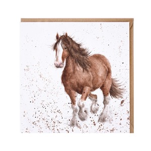 レンデール・デザイン　グリーティングカード　英国製　馬