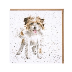 レンデール・デザイン　グリーティングカード　英国製　犬　テリア