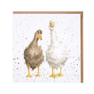 レンデール・デザイン　グリーティングカード　英国製　アヒル　鳥