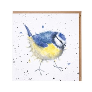 レンデール・デザイン　グリーティングカード　英国製　鳥　野鳥　青シジュウカラ