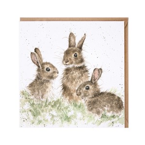 レンデール・デザイン　グリーティングカード　英国製　ウサギ