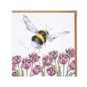 レンデール・デザイン　グリーティングカード　英国製　虫　蜂　マルハナバチ　ミツバチ