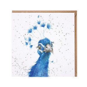 レンデール・デザイン　グリーティングカード　英国製　鳥　野鳥　クジャク