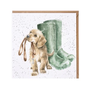 レンデール・デザイン　グリーティングカード　英国製　犬　ラブラドールレトリバー