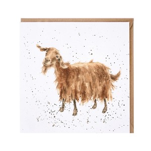 レンデール・デザイン　グリーティングカード　英国製　ヤギ