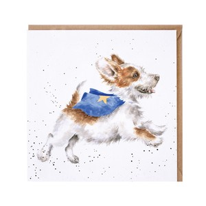 レンデール・デザイン　グリーティングカード　英国製　犬　テリア