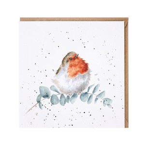 レンデール・デザイン　グリーティングカード　英国製　鳥　野鳥　ロビン　ヨーロッパコマドリ
