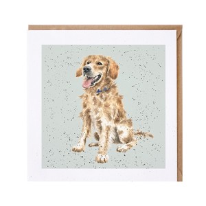 レンデール・デザイン　グリーティングカード　英国製　犬　ゴールデンレトリバー