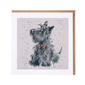 レンデール・デザイン　グリーティングカード　英国製　犬　スコティッシュ・テリア