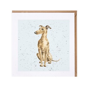 レンデール・デザイン　グリーティングカード　英国製　犬　グレイハウンド