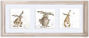 レンデール・デザイン　フレームアート　英国製　ウサギ　野ウサギ