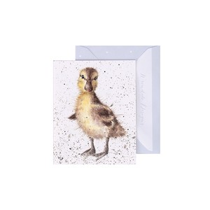 レンデール・デザイン　グリーティングカード　ミニカード　メッセージ　英国製　アヒル　鳥