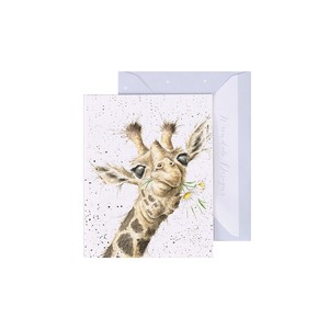 レンデール・デザイン　グリーティングカード　ミニカード　メッセージ　英国製　キリン