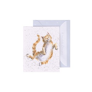 レンデール・デザイン　グリーティングカード　ミニカード　メッセージ　英国製　猫