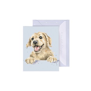 レンデール・デザイン　グリーティングカード　ミニカード　メッセージ　英国製　ラブラドール　犬
