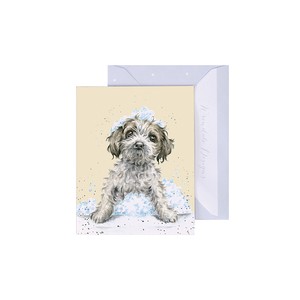 レンデール・デザイン　グリーティングカード　ミニカード　メッセージ　英国製　子犬　犬